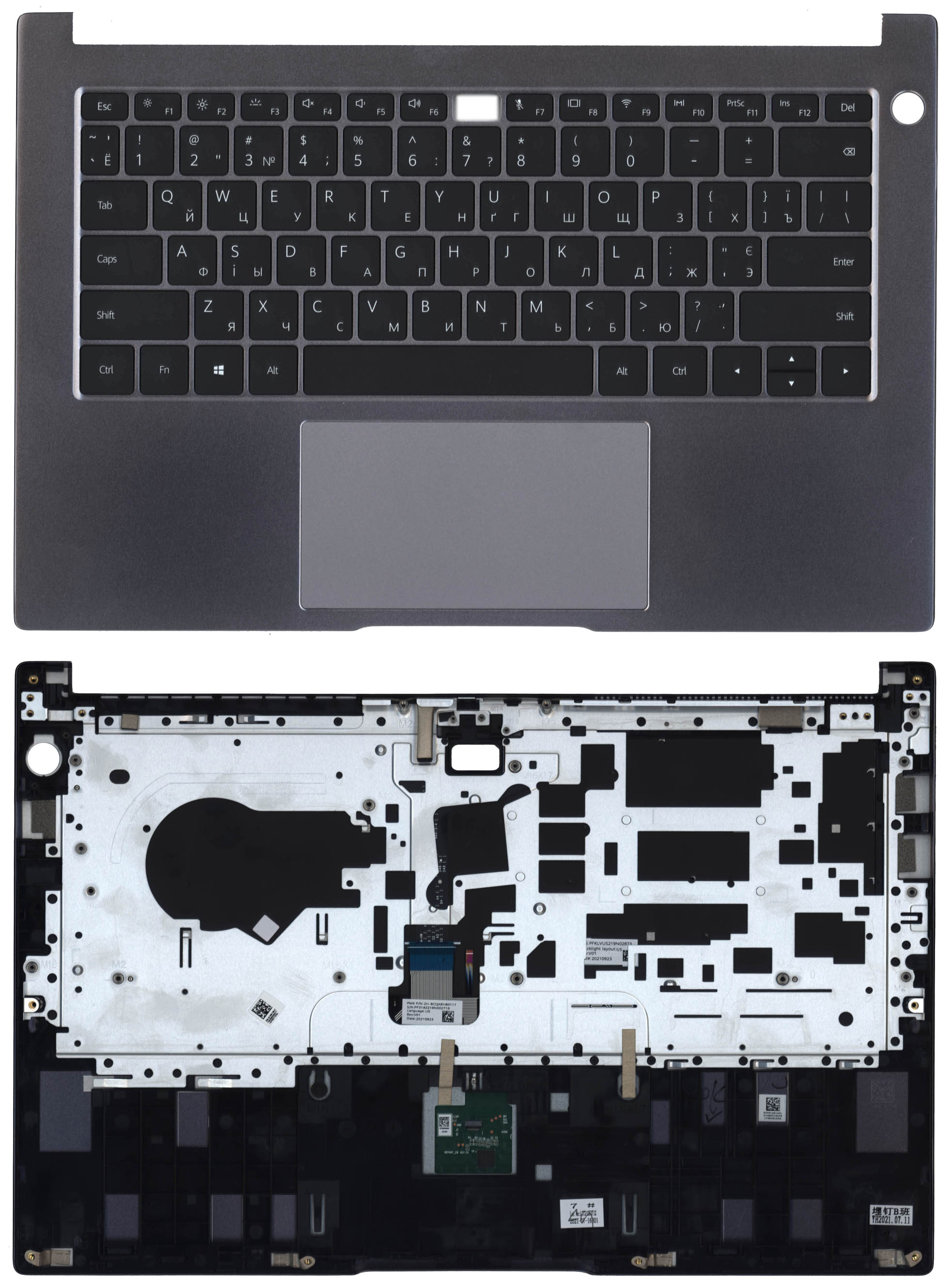 Топкейс для Huawei MateBook B3-420 NobelDZ-WFH9A Space Gray