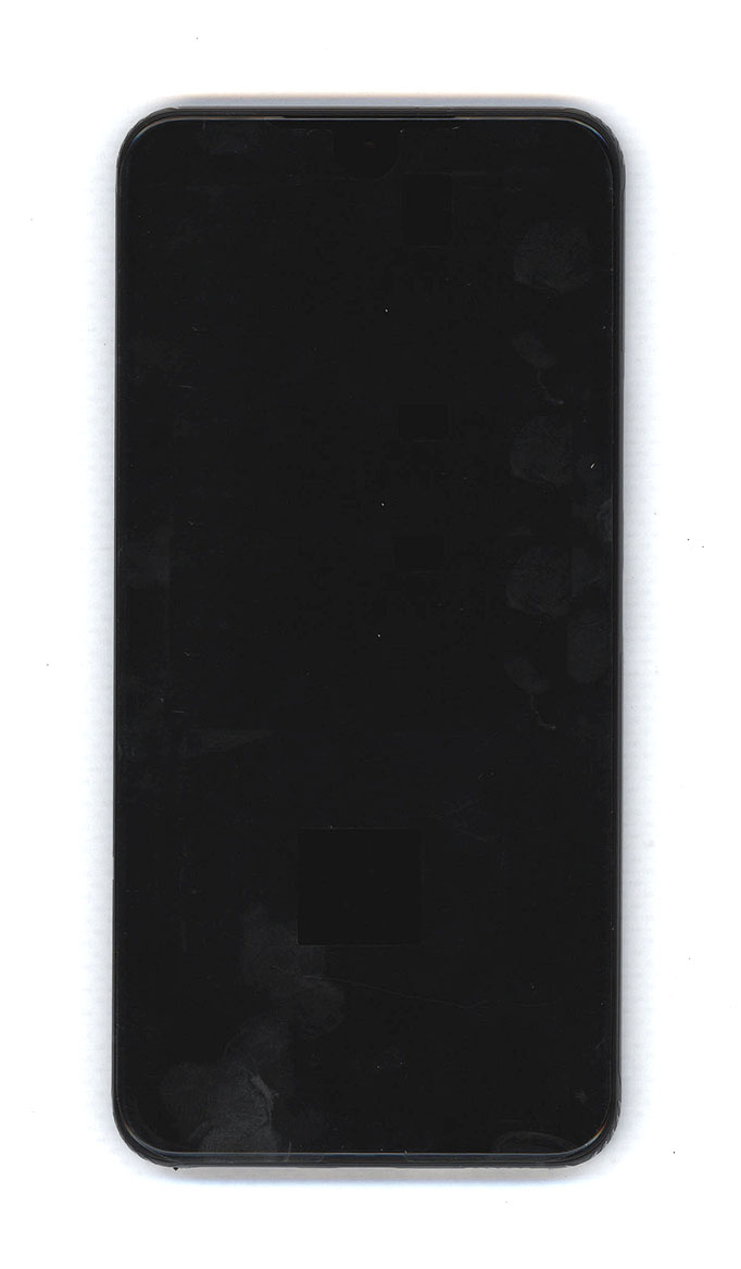 Дисплей для Samsung Galaxy S22 SM-S901B в сборе с тачскрином ServicePack черный матовы (GH82-27520E)