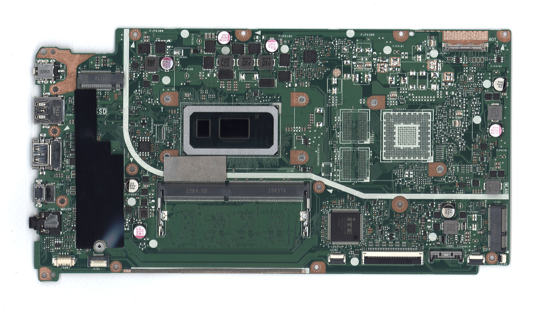 Материнская плата для Asus X512FA 4G/I5-8265U 90NB0KR0-R00090