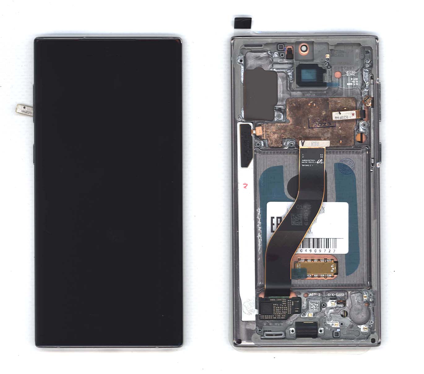 Дисплей для Samsung Galaxy Note 10 SM-N970F/DS Silver (ref б.у)