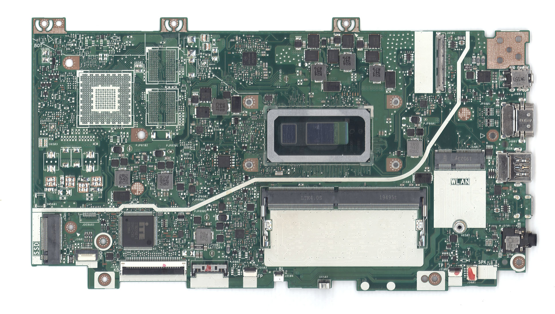 Материнская плата для Asus X412FA 4G/I5-10210U 90NB0L90-R00070