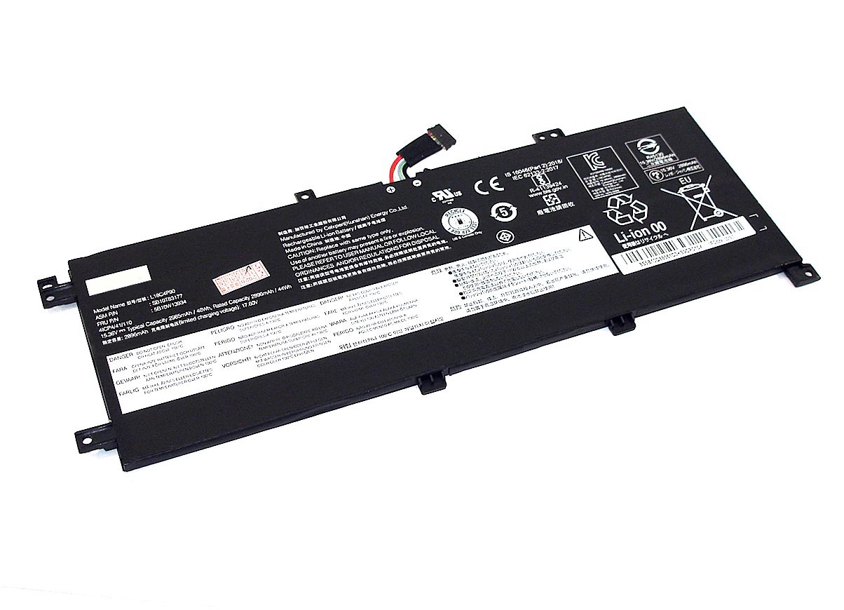 Аккумуляторная батарея для ноутбука Lenovo ThinkPad L13 (L18C4P90) 15.36V 2985mAh (46Wh)