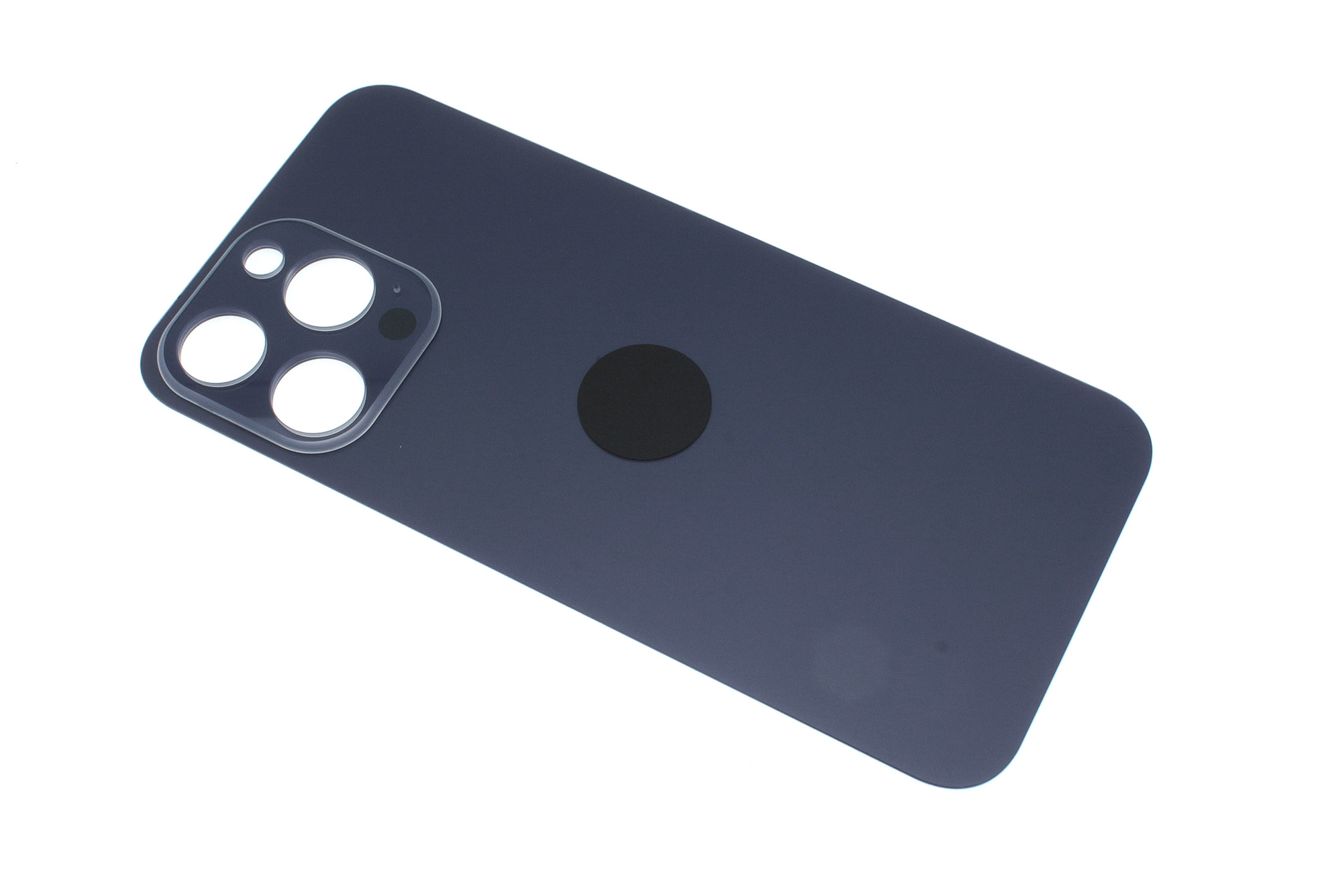 Задняя крышка (стекло) для iPhone 14 Pro Max (A2895) в сборе со стеклом камеры темно-фиолетовый