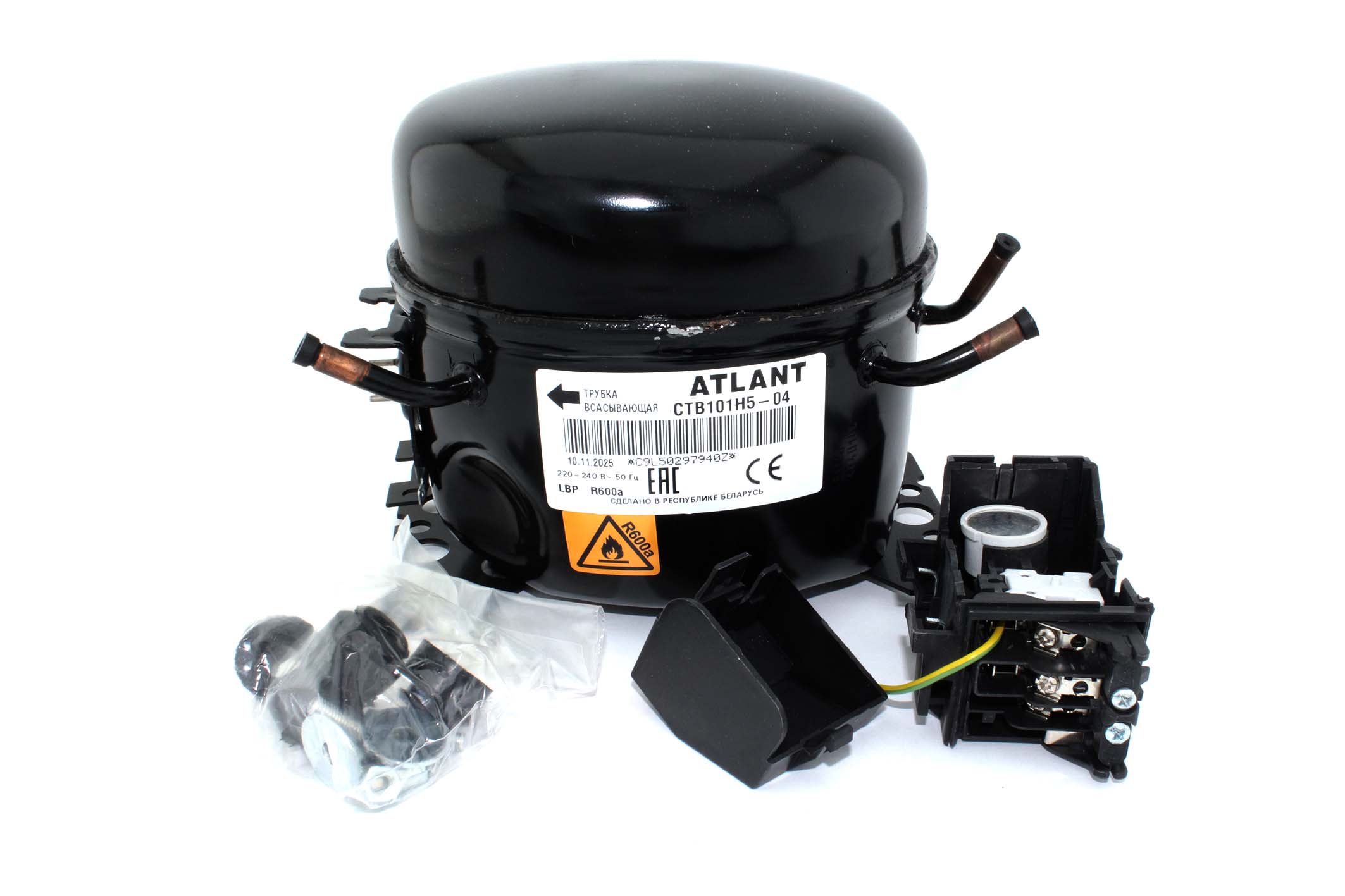 Компрессор СТВ101 (R-600, 168Вт, замена СКН150) Н5-04 в коробке