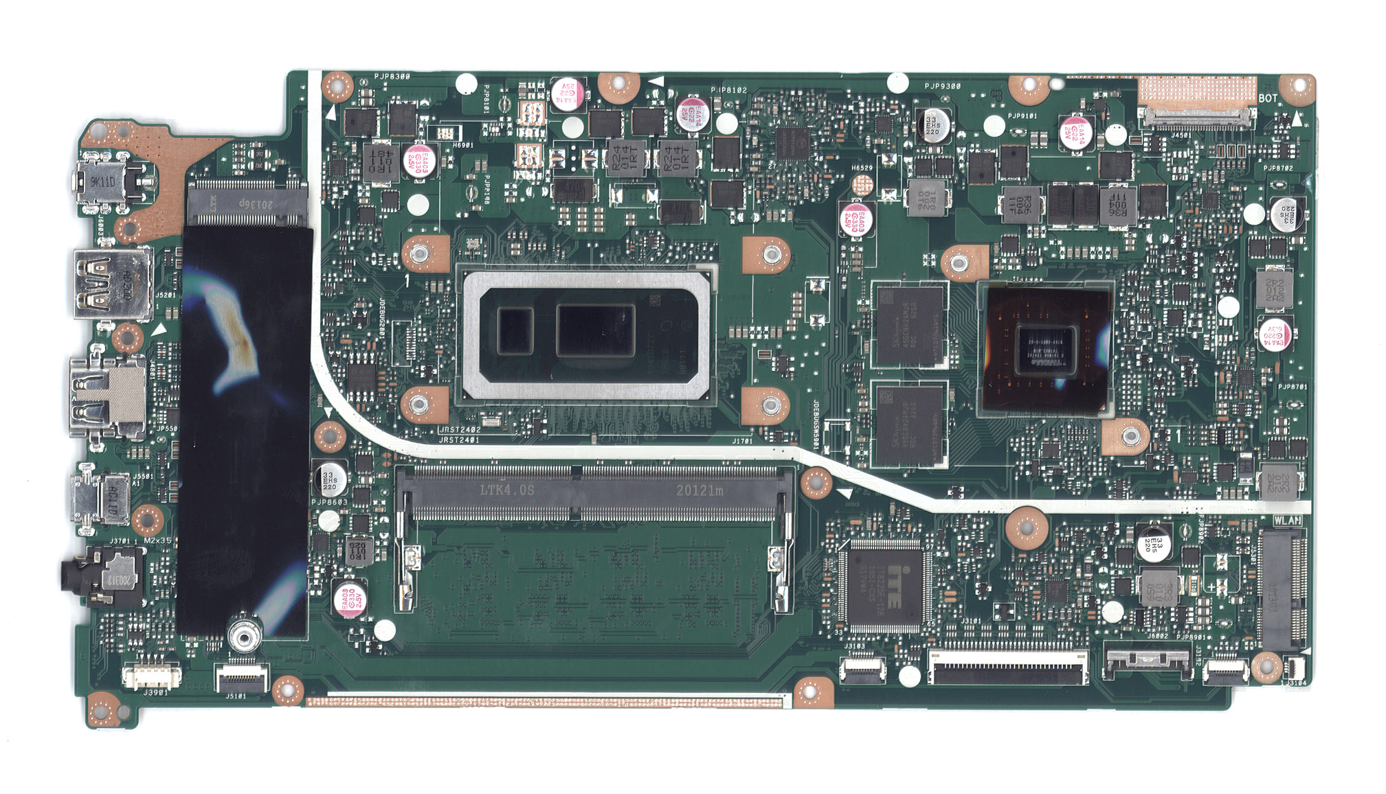 Материнская плата для Asus X712FB 8G/I3-10110U 90NB0L40-R00130