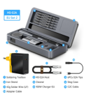 Паяльный набор Fnirsi HS02A Max + 6 наконечников + EU plug Паяльный набор Fnirsi HS02A Max + 6 наконечников + EU plug