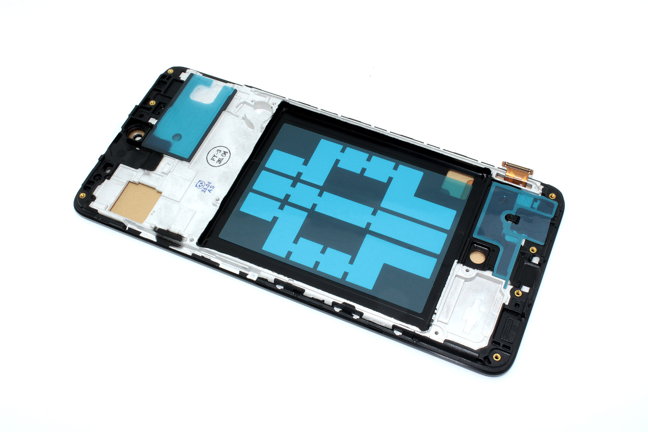 Дисплей для Samsung Galaxy A51 SM-A515F в сборе с тачскрином и рамкой (Incell full size) черный