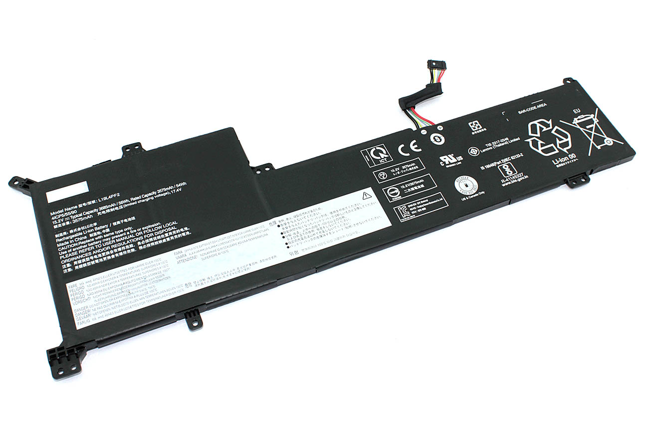Аккумуляторная батарея для ноутбука Lenovo IdeaPad 3-17 (L19L4PF2) 15.2V 56Wh