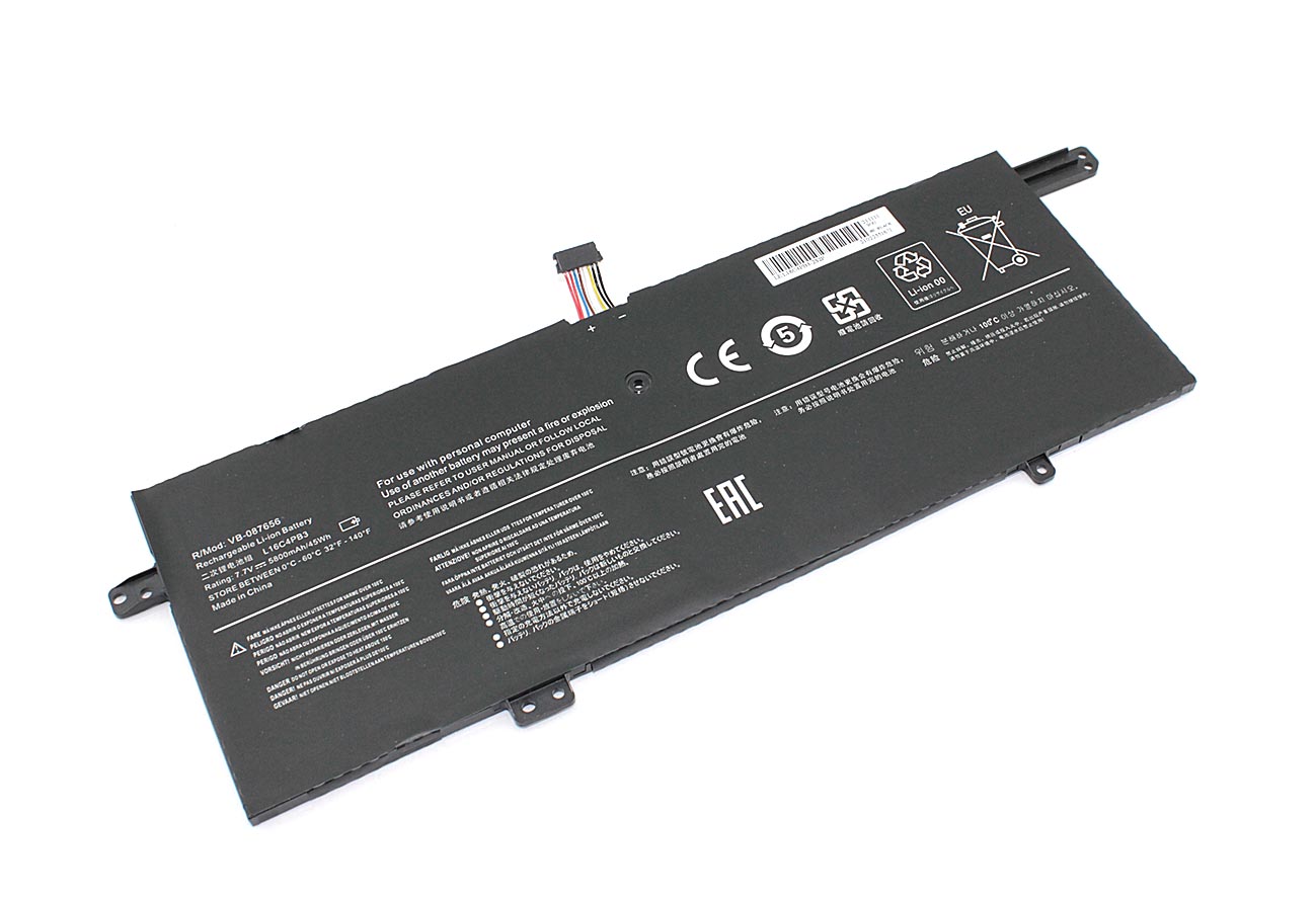 Аккумуляторная батарея для ноутбука Lenovo Ideapad 720S-13IKB (L16M4PB3) 7.7V 5800mAh OEM