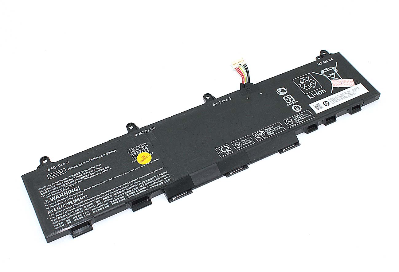 Аккумуляторная батарея для ноутбука HP HSTNN-DB7V (CC03XL) 11.55V 53Wh