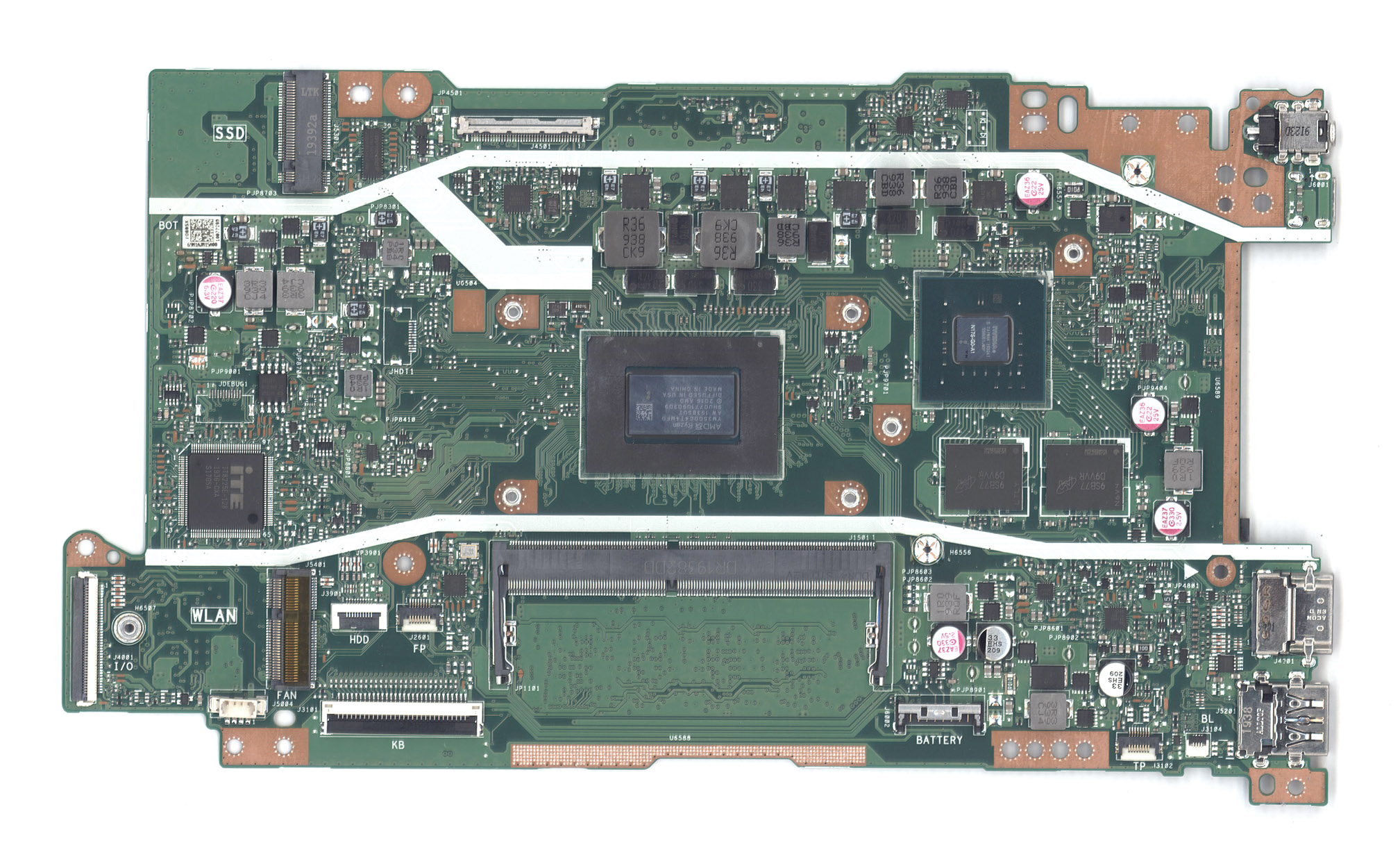 Материнская плата для Asus X509DJ 4G/R5-3500U 90NB0P20-R00030