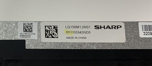 Дата производства матрицы Sharp