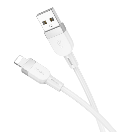 Кабель USB HOCO X109 Energy USB-Lightning, 2.4А, 1м, белый