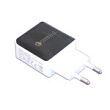 Блок питания (сетевой адаптер) Lz-319 5V/3A 9V/2A 12V/1.6A 18W USB Quick Charge 3.0 Черно-белый