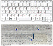 Клавиатура для ноутбука Samsung N140 N150 N145 N144 N148 белая 