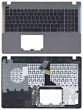 Топкейс для Asus X550 черно-серебристый