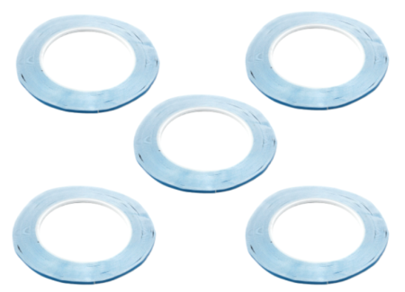 Синий двусторонний термоскотч 3 мм, 50 м 5 шт