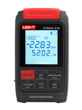 Волоконно-оптический измеритель мощности UNI-T UT693A-C30