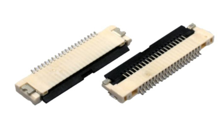Разъем FPC Flip-Lock 1012-DX-10PWB 10 pin высота 1,2мм шаг 1мм