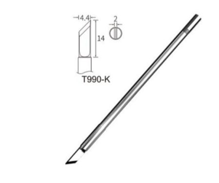 Жало ATTEN T990-K для паяльника SP-990