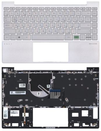 Топкейс для HP Envy 13-BA серебристый