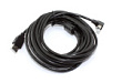 Кабель USB  2.0 на  USB-B угол вниз 5 м