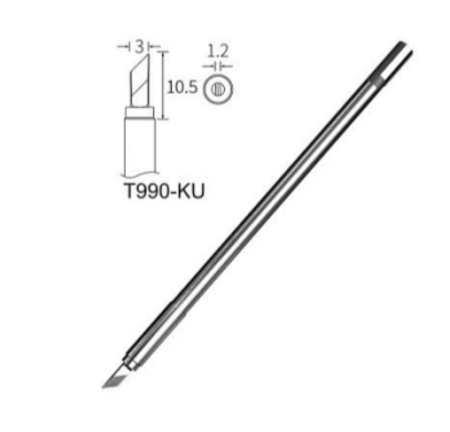 Жало ATTEN T990-KU для паяльника SP-990