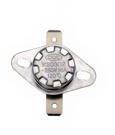 Датчик температуры (термостат для СВЧ) KSD302 120°С 250V, 16A