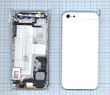 Задняя крышка для iPhone 5 белая комплект
