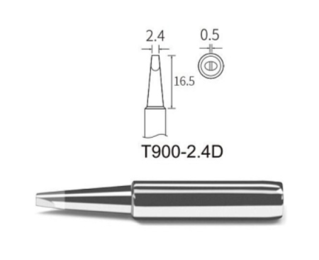 Жало ATTEN T900-2.4D для паяльника ST-2065D