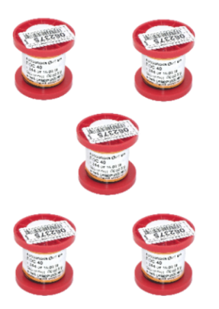 Припой ПОС-40 диаметр 1 мм 50 гр 5 шт