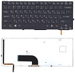 Клавиатура для ноутбука Sony Vaio VPC-SD VPC-SB черная с подсветкой 