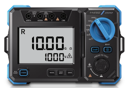 Тестер сопротивления изоляции Fnirsi MRT-1050