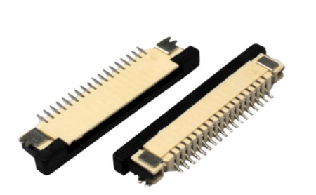 Разъем FPC  Half Coverage Bottom Contact 0.8K-BX-28PWB 28 pin высота 2мм шаг 0,8мм