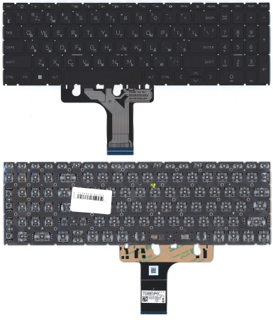 Клавиатура для ноутбука Hp 255 G10 черная