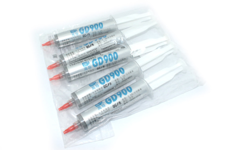 Термопаста GD900 SY30 30 грамм шприц 5 шт