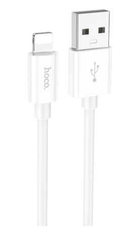 Кабель USB HOCO X87 Magic USB-Lightning, 2.4А, 1м, белый