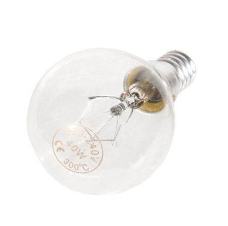 Лампа духового шкафа E14 40W 300C°, LMP107UN, CU4411