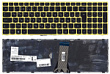 Клавиатура для ноутбука Lenovo IdeaPad G50-70 G50-30 черная с салатовой рамкой