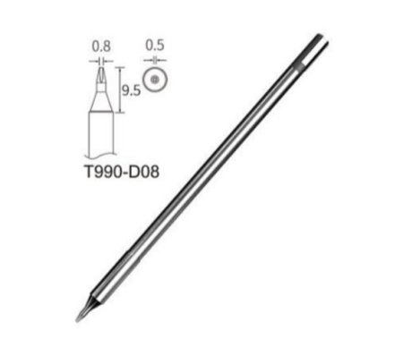 Жало ATTEN T990-D08 для паяльника SP-990