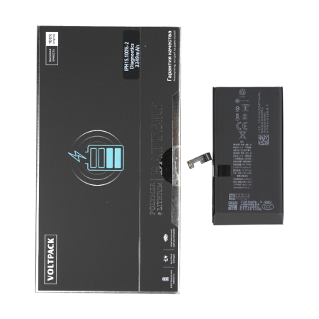 Аккумулятор (батарея) для iPhone 15 Premium Clean 100% VoltPack