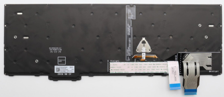Клавиатура для ноутбука Lenovo Thinkpad P16s T16 gen5 черная с подсветкой