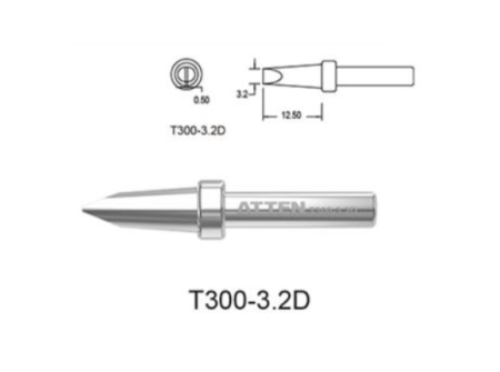 Жало ATTEN T300-3.2D для ST-9003D
