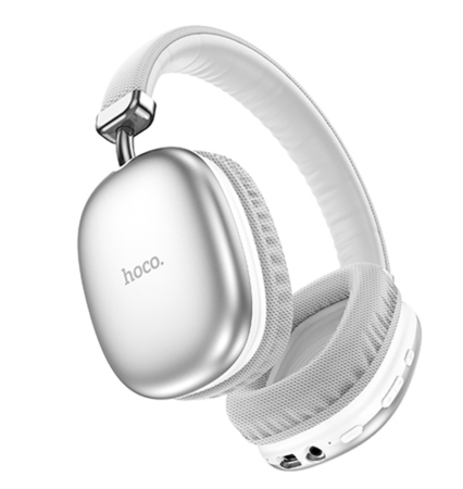 Наушники HOCO W35 полноразмерные, беспроводные, Bluetooth 5.3, серебристый