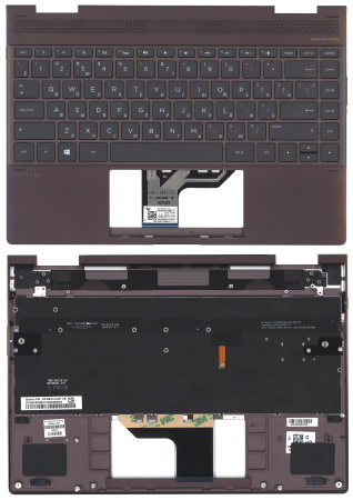 Топкейс для HP 13-AE черный