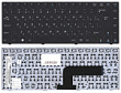 Клавиатура для ноутбука DNS Pegatron B14Y, Clevo W740  черная с рамкой