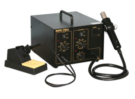 Паяльный комплекс Quick 704 ESD 2 в 1 380W	 Паяльный комплекс для Quick