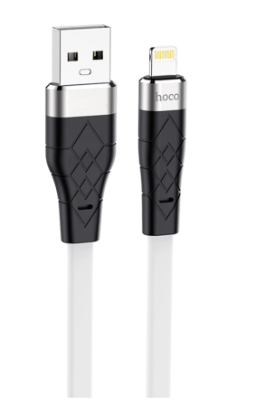 Кабель USB HOCO X53 Angel USB-Lightning, 2.4А, 1м, белый